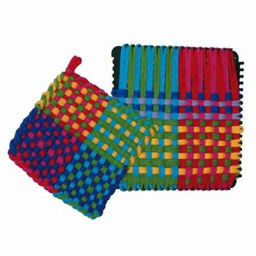 Who Remembers Loomed Pot Holders?