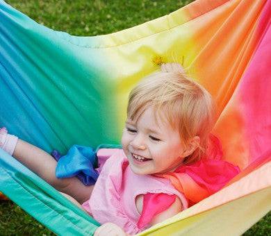 Sarahs Silks, Baby Blankets, Rainbow 2