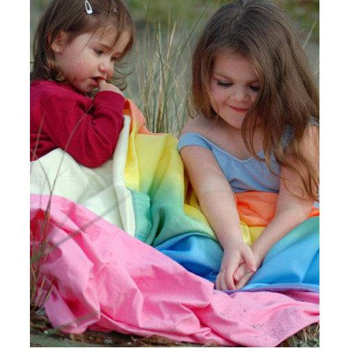 Sarah's Silks Blanket, Rainbow