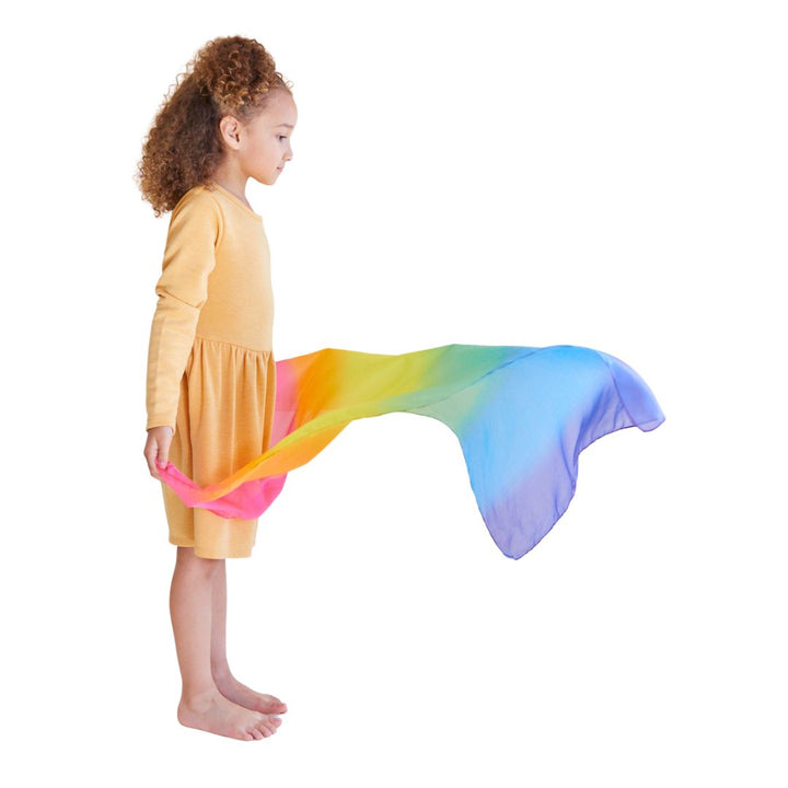 Sarah's Silks - Enchanted PlaySilks (rainbow) -Bella Luna Toys