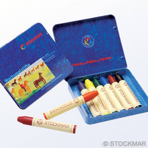 Beeswax Crayons from Stockmar - 8 Sticks