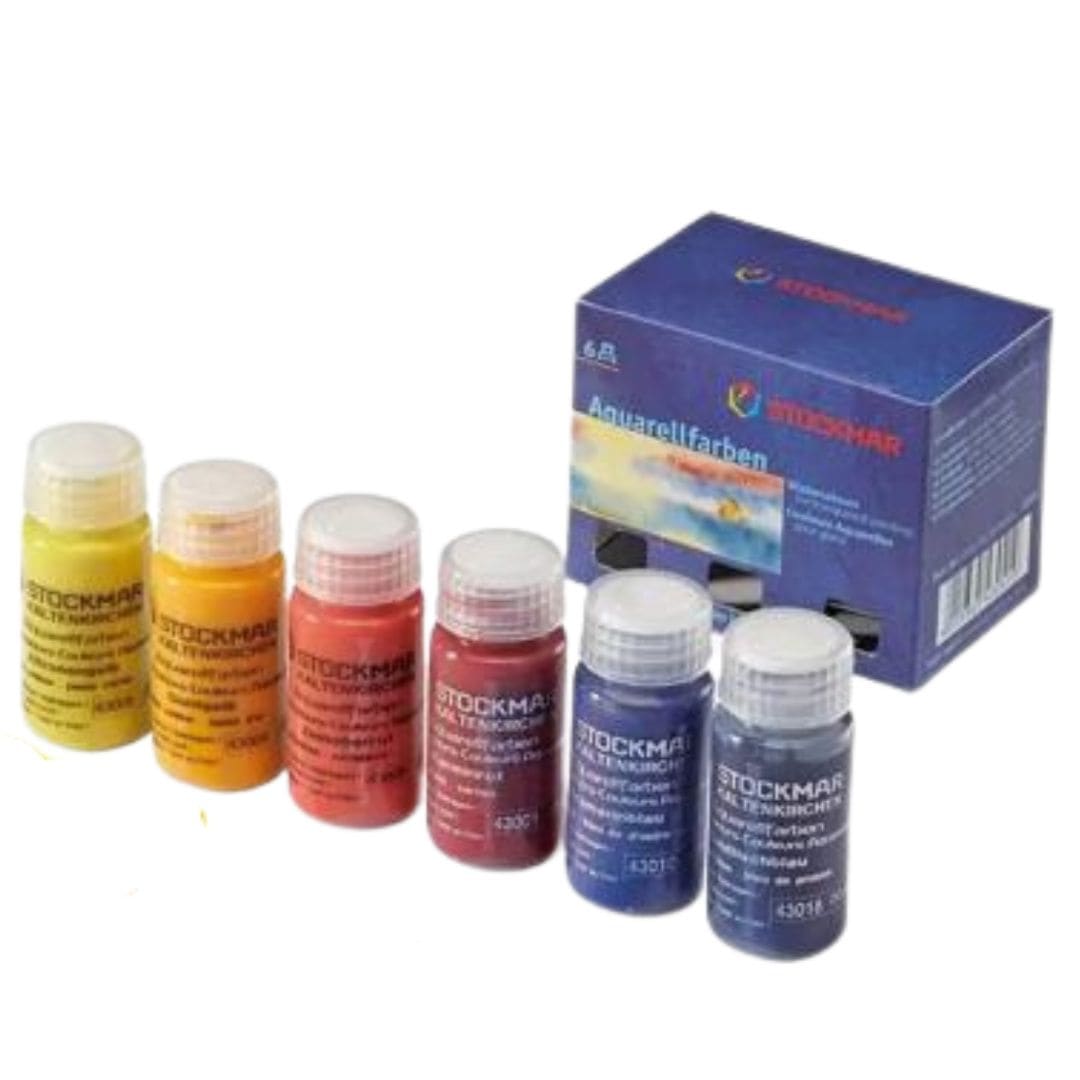 Stockmar Watercolor Paints | Set of 6 - 20ml Jars