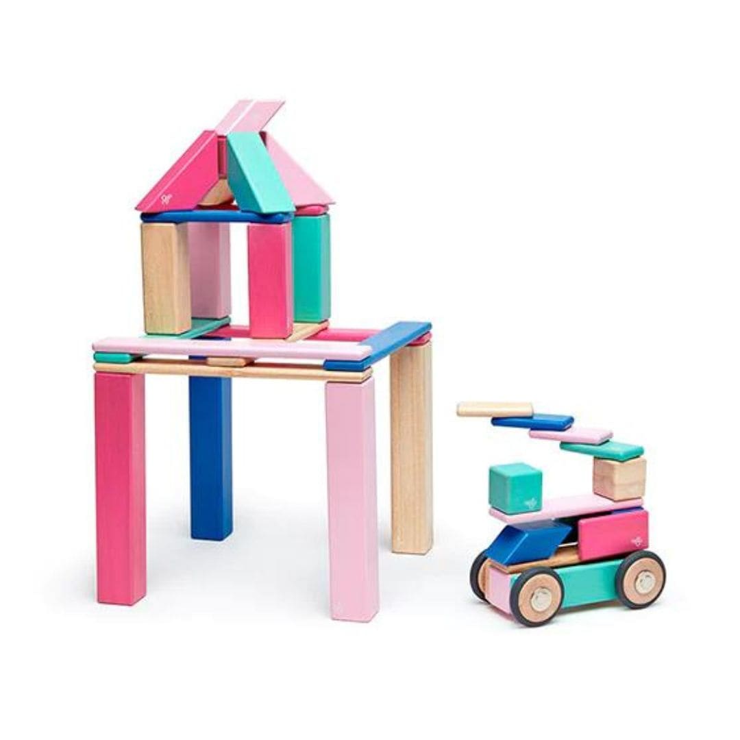 Gioco di costruzione magnetico in legno 14 auto pezzi Tender Leaf Toys Gioco di costruzione magnetico in legno 14 auto pezzi Tender Leaf Toys