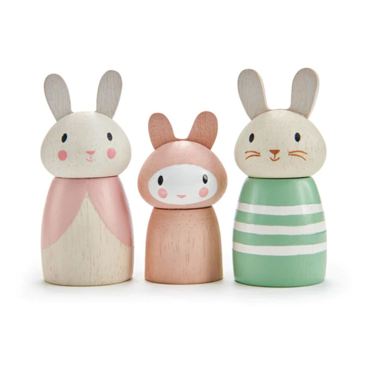 Tender Leaf Toys wooden family bunnies- Bella Luna Toys