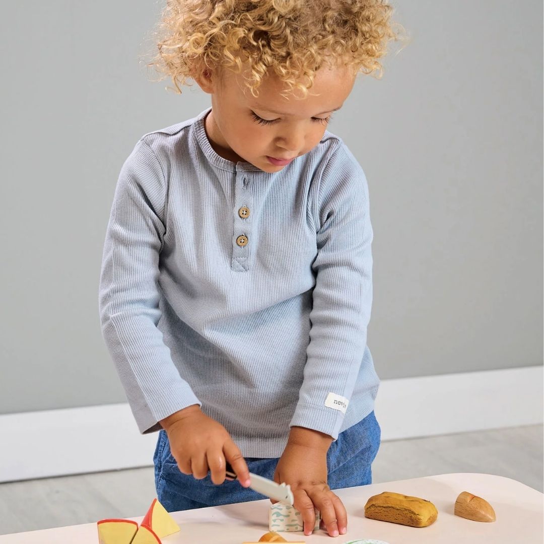 Tender Leaf Toys Cheese Chopping Board- Wooden Toys- Bella Luna Toys
