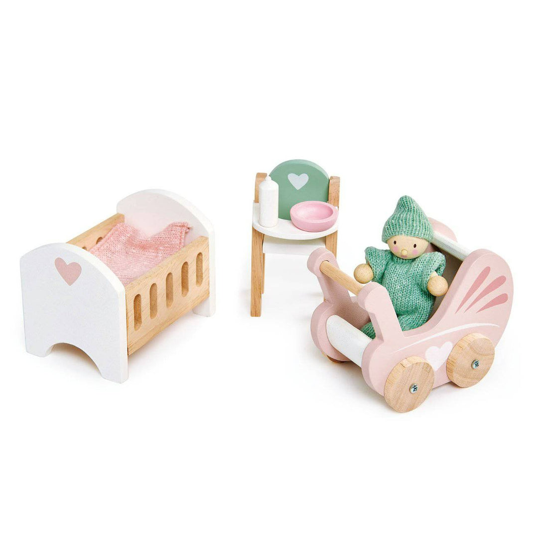 Tender Leaf Toys - Dollhouse Nursery Set - Bella Luna Toys