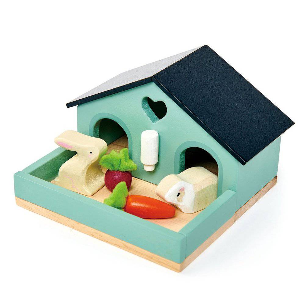 Tender Leaf Toys Dollhouse Pet Rabbits - Dollhouse Accessories - Bella Luna Toys