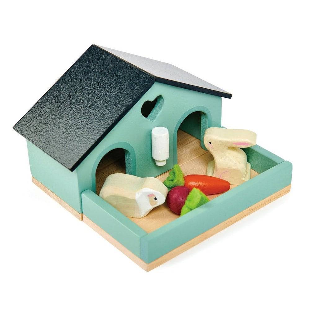 Tender Leaf Toys Dollhouse Pet Rabbits - Dollhouse Accessories - Bella Luna Toys