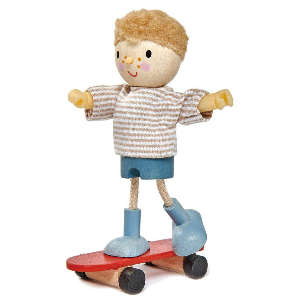 Tender Leaf Toys - Edward and His Skateboard - Bella Luna Toys