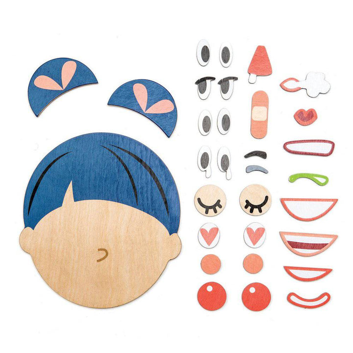 Tender Leaf Toys - Fun Faces Playset - What's Up? - Bella Luna Toys