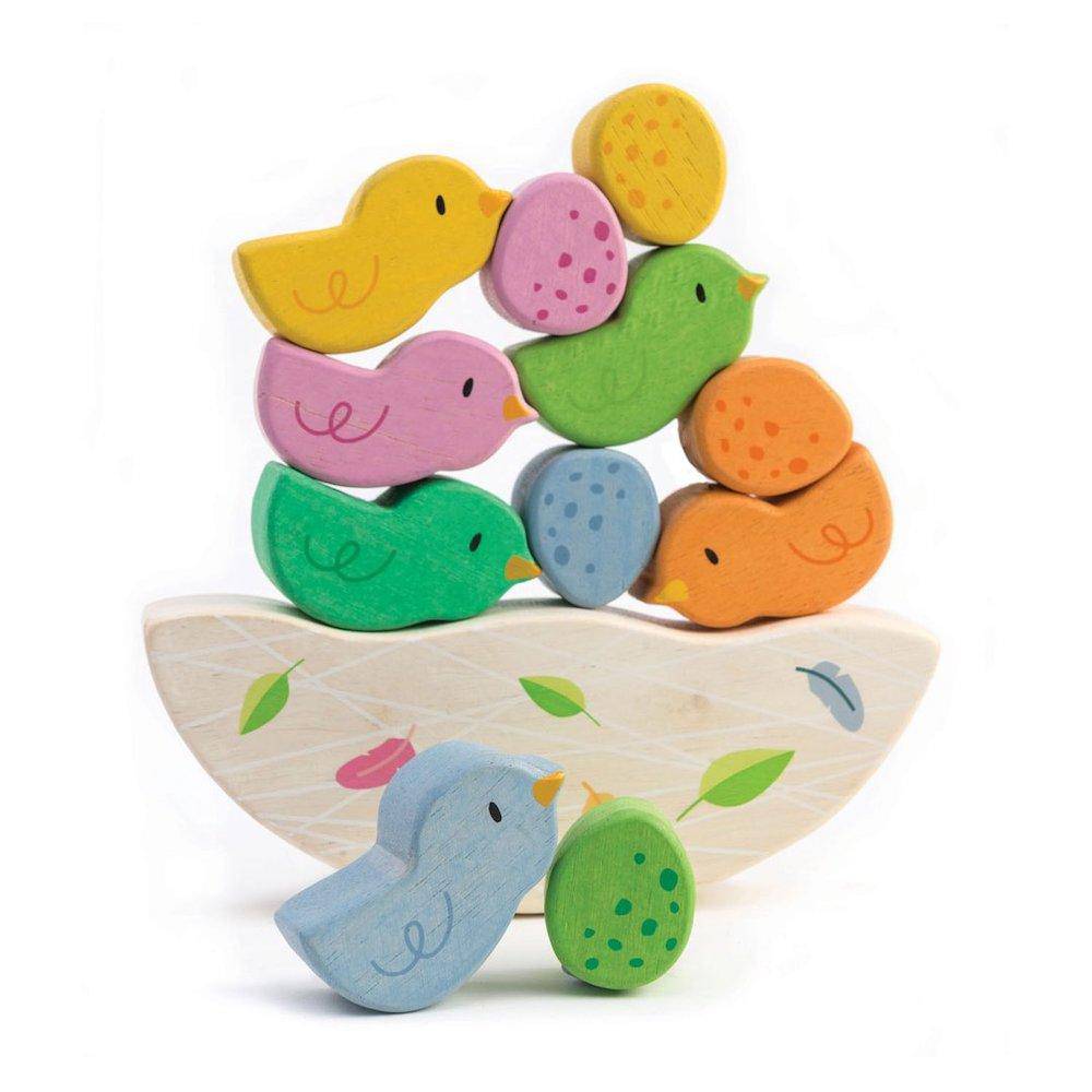 Tender Leaf Toys Rocking Baby Birds - Sorting & Stacking Toys - Bella Luna Toys