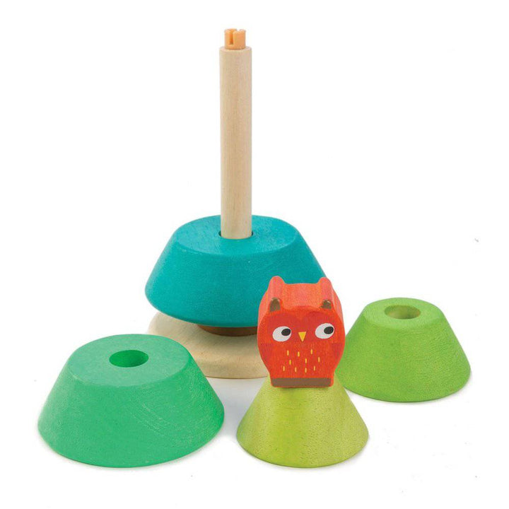 Tender Leaf Toys Stacking Fir Tree - Sorting & Stacking Toys - Bella Luna Toys