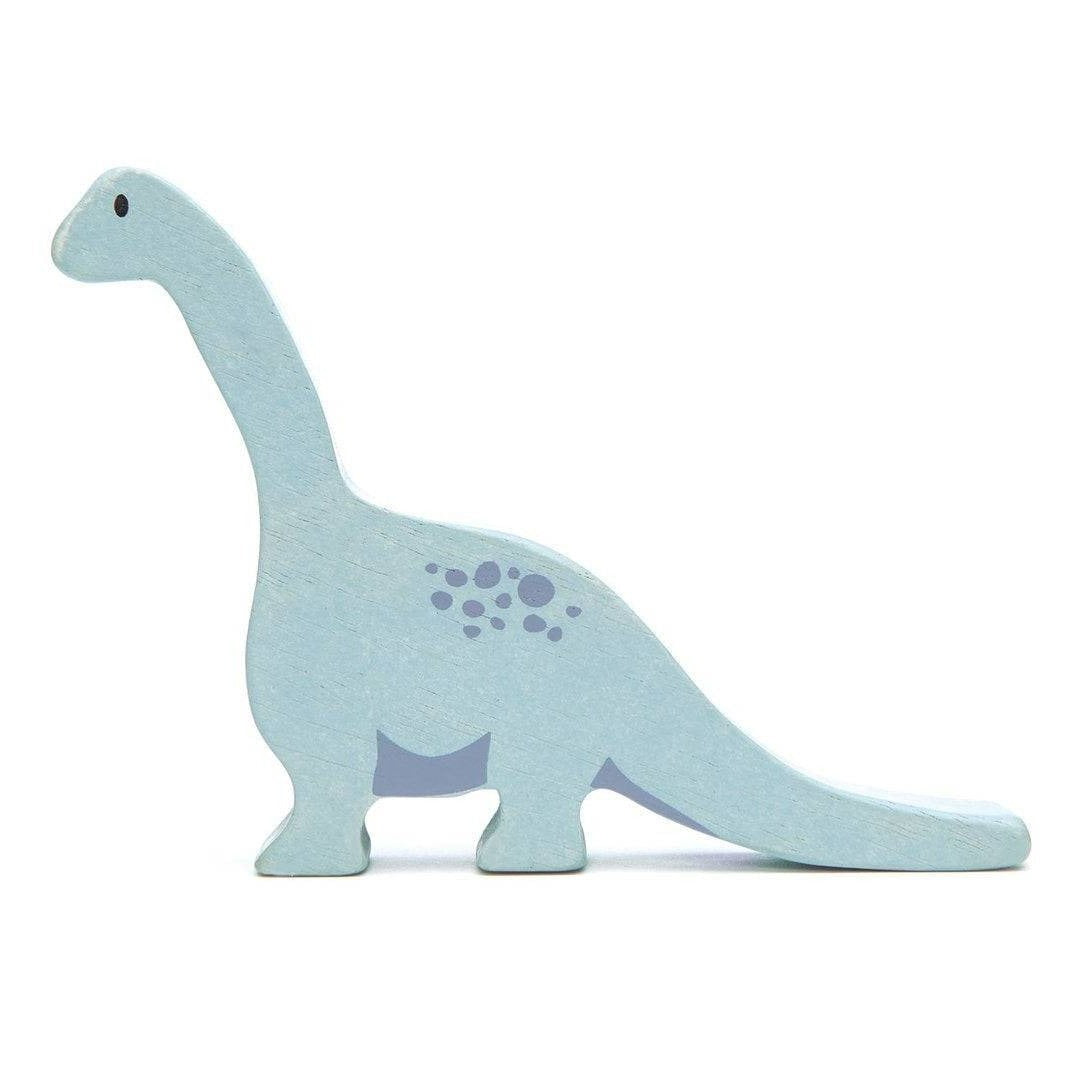 Tender Leaf Toys Wooden Brontosaurus - Action & Toy Figures - Oompa Toys
