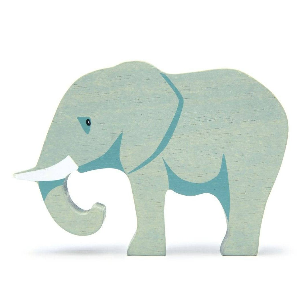 Tender Leaf Toys - Wooden Elephant - Bella Luna Toys