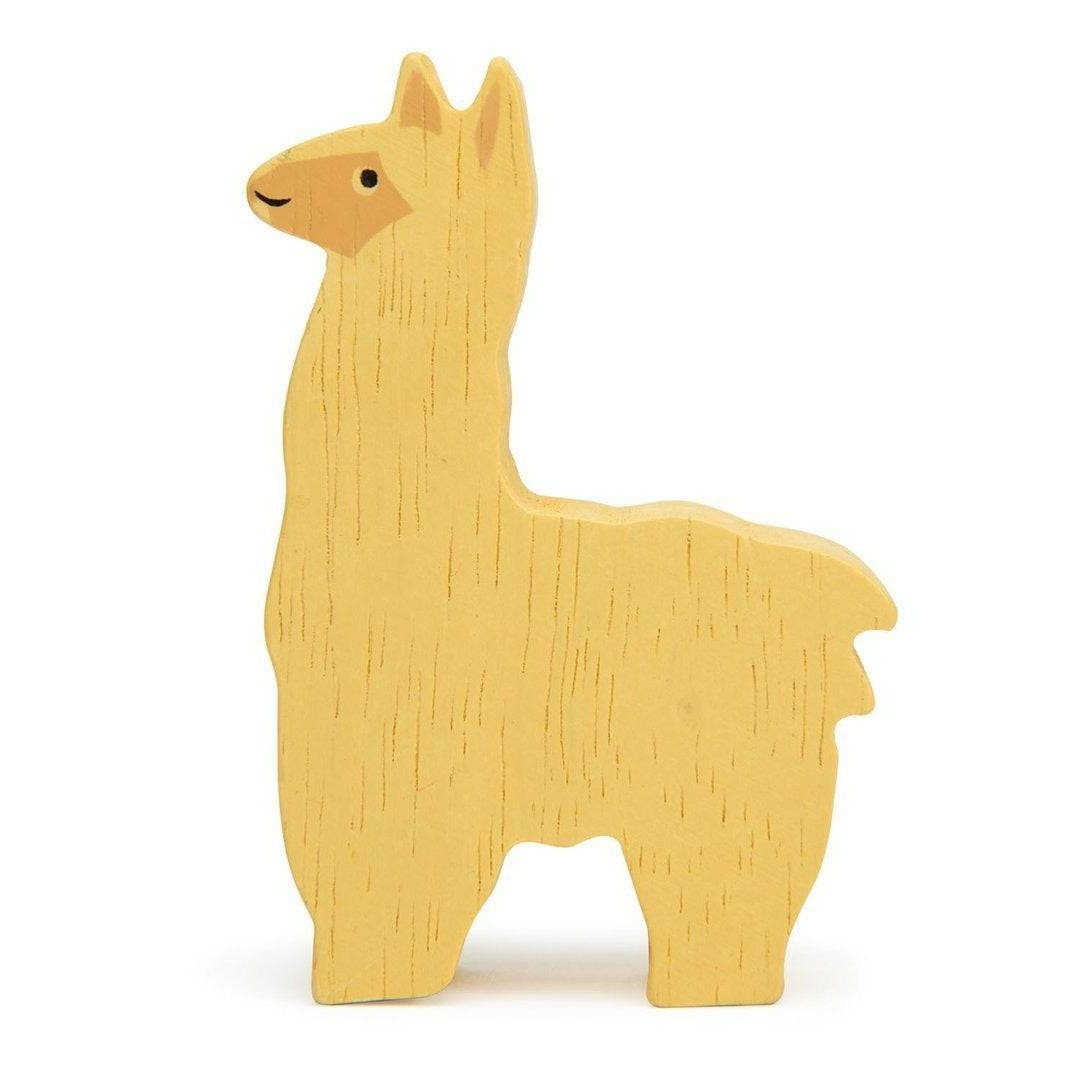 Tender Leaf Toys - Wooden Farm Animal - Llama - Bella Luna Toys