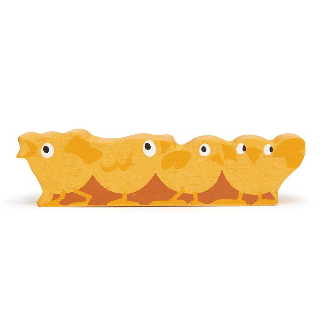 Tender Leaf Toys Wooden Yellow Chicks - Action & Toy Figures - Bella Luna Toys