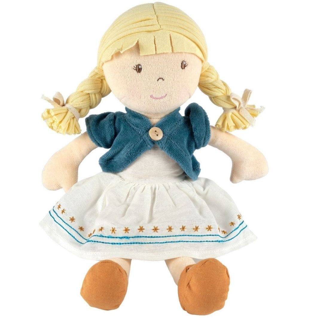 Tikiri Toys - Lily - Organic Doll with Blonde Hair - Bella Luna Toys