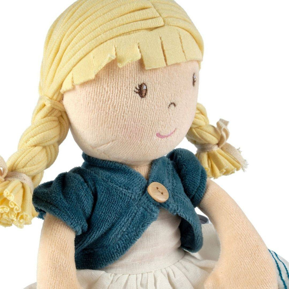Tikiri Toys - Lily - Organic Doll with Blonde Hair - Bella Luna Toys