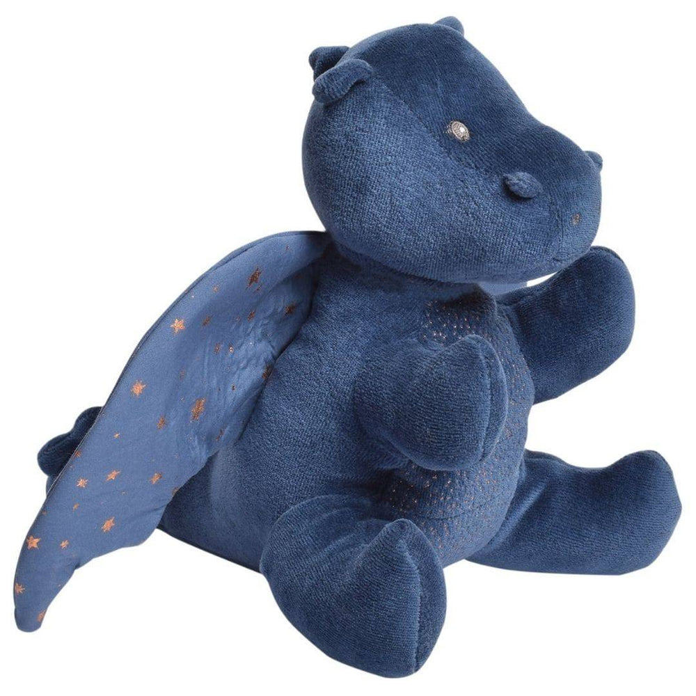 Tikiri Toys - Midnight Dragon Organic Stuffed Animal - Bella Luna Toys