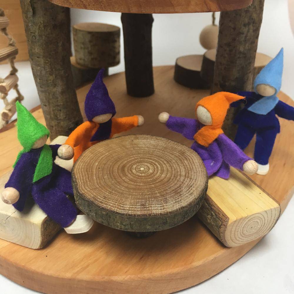 Magic Wood - Magic Wooden Fairy Tree House - Bella Luna Toys