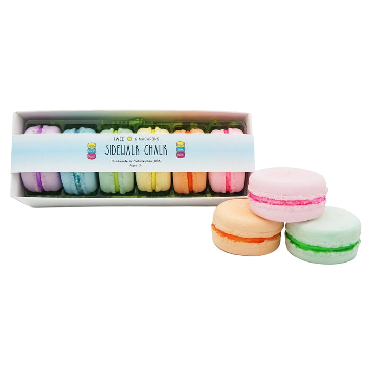 TWEE Macaron Chalk 6 Pack - Arts and Crafts- Bella Luna Toys