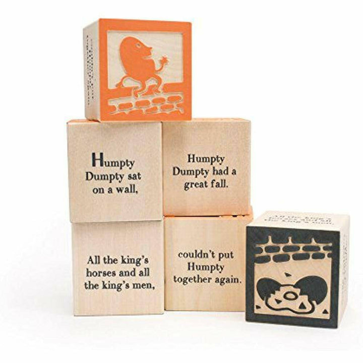 Uncle Goose Wooden Blocks | Nursery Rhymes | Humpty Dumpty | Bella Luna Toys