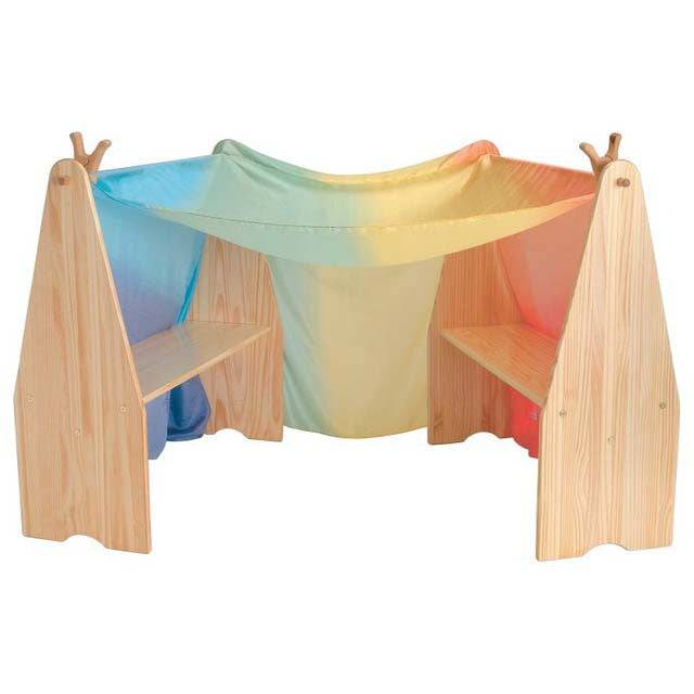 Little Colorado - Waldorf Wooden Playstands with Optional Wooden Arch - Bella Luna Toys
