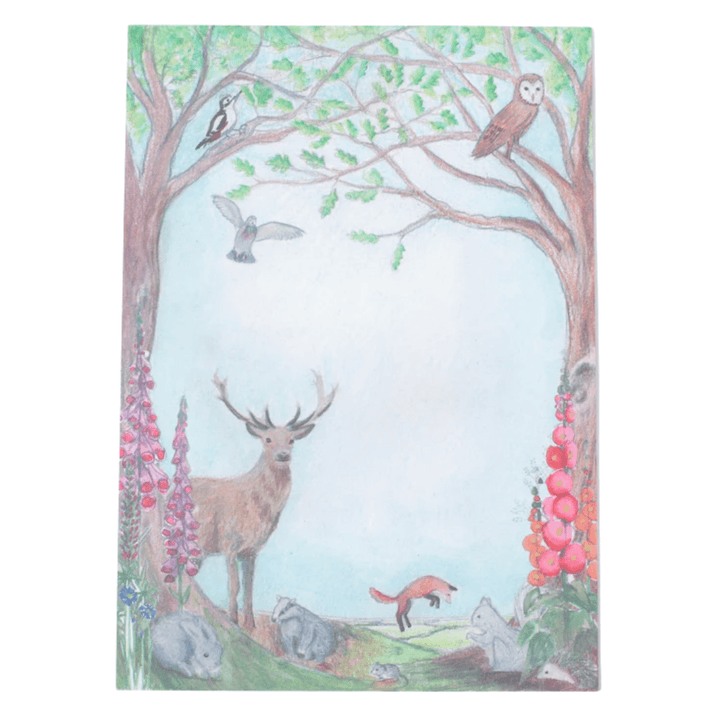 Waldorf Family- Woodland Animals Paper- Bella Luna Toys