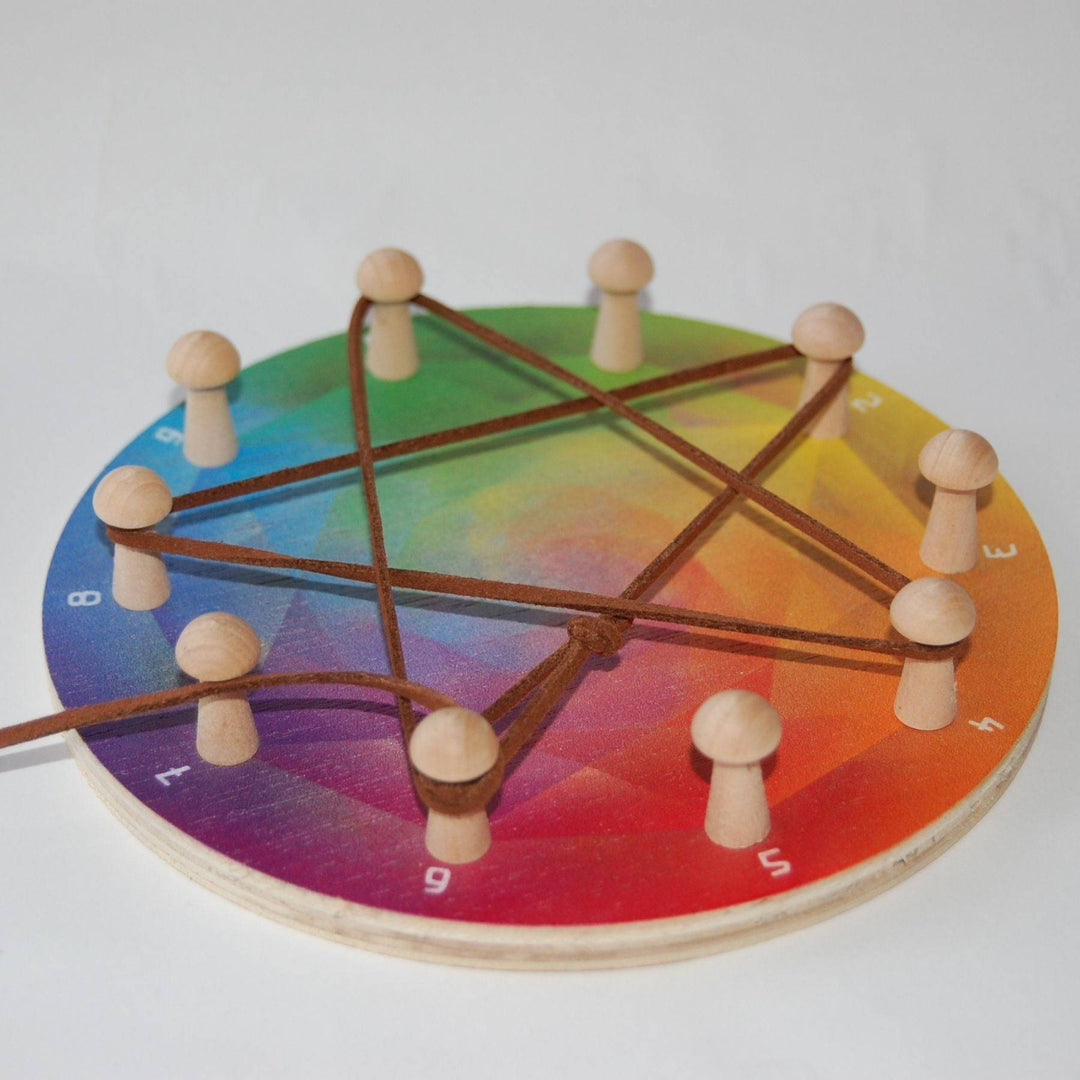 Waldorf Family Maths Wheel - Counting - Bella Luna Toys