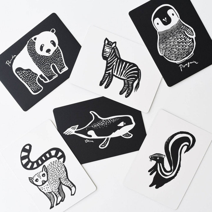 Wee Gallery - Black-and-White Collection Art Flashcards - Bella Luna Toys