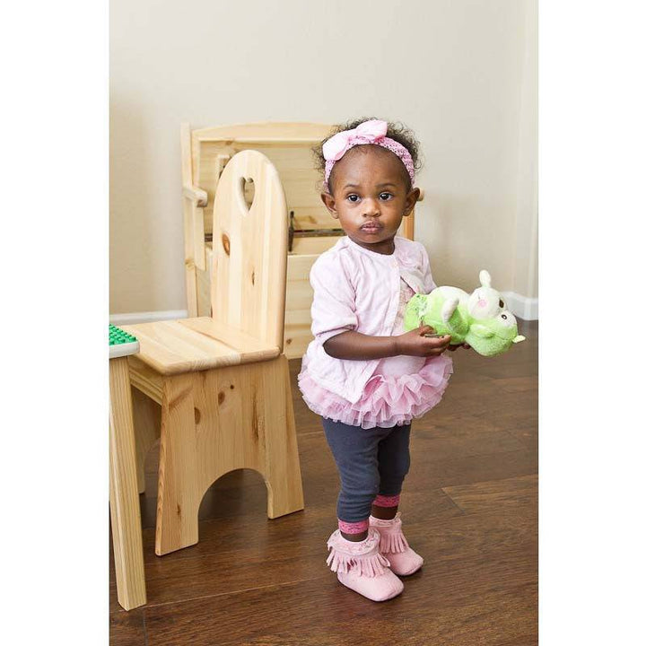 wooden chair for toddlers - girl