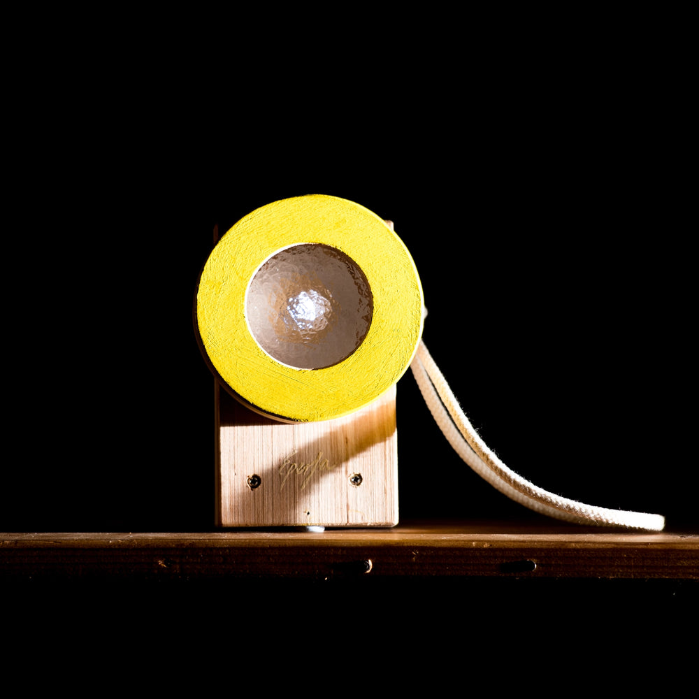 wooden toy flashlight | yellow | eperfa | Bella Luna Toys